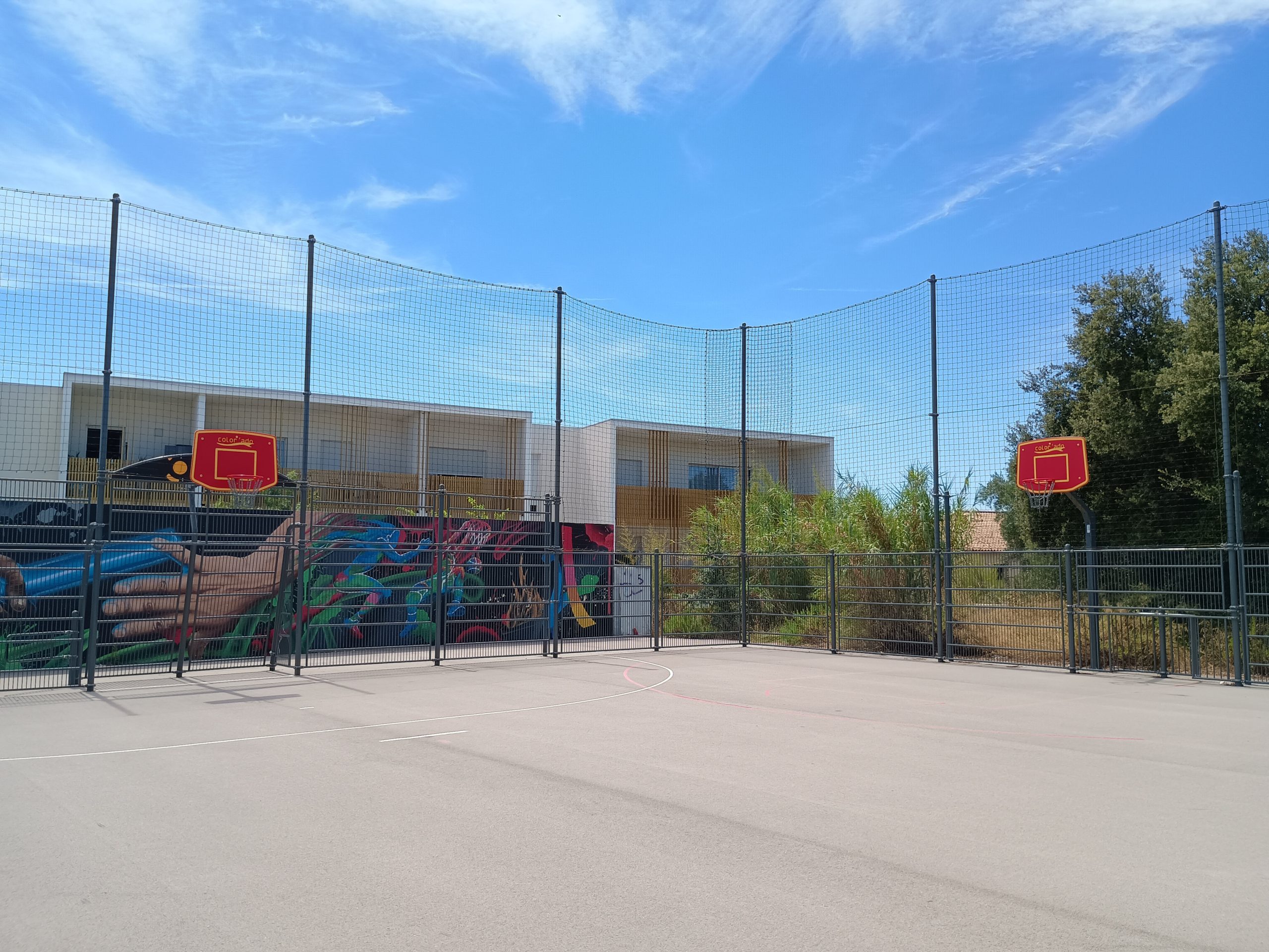 Le plateau sportif / city stade Saint-Exupéry au Devois