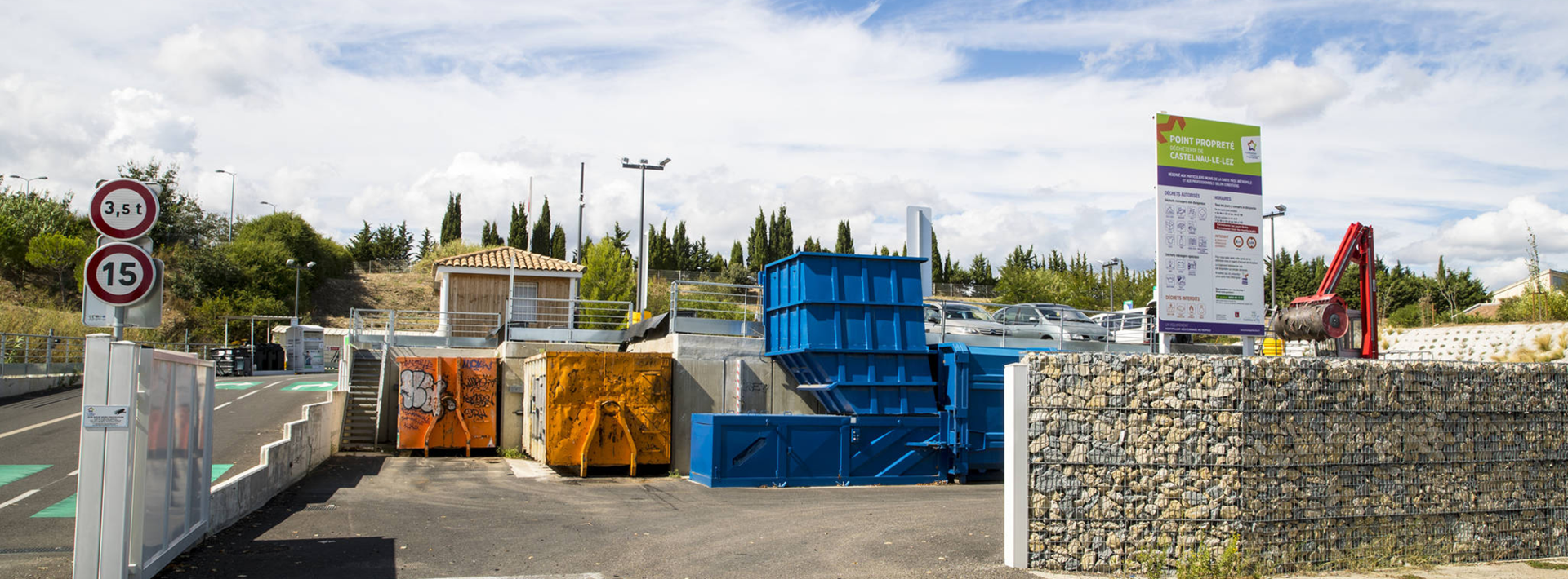 Le Point Propreté / Déchèterie de Montpellier Méditerranée Métropole