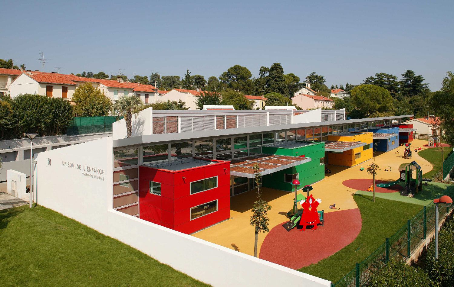 Le relais petite enfance vu du ciel