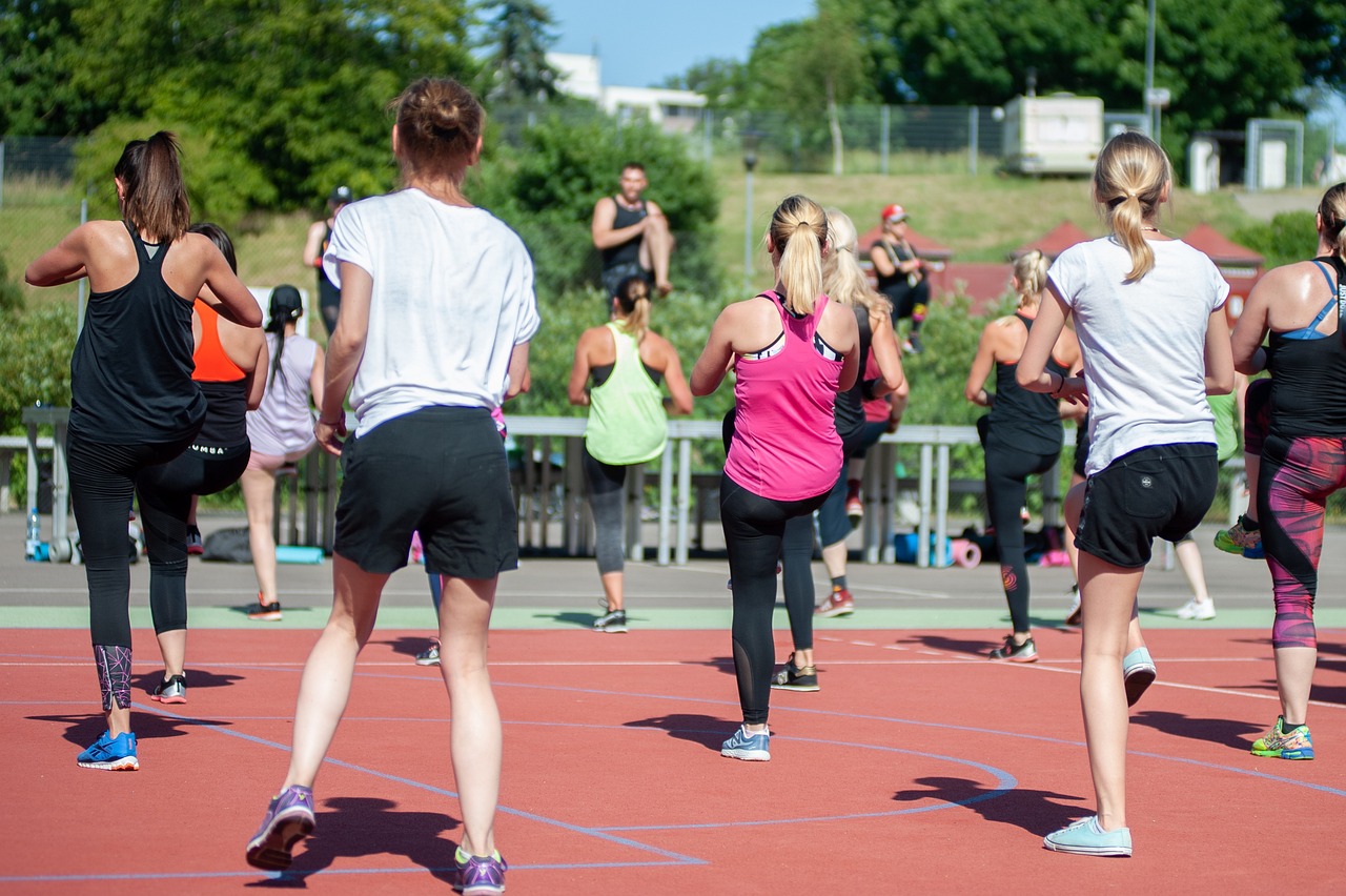 Une séance de zumba