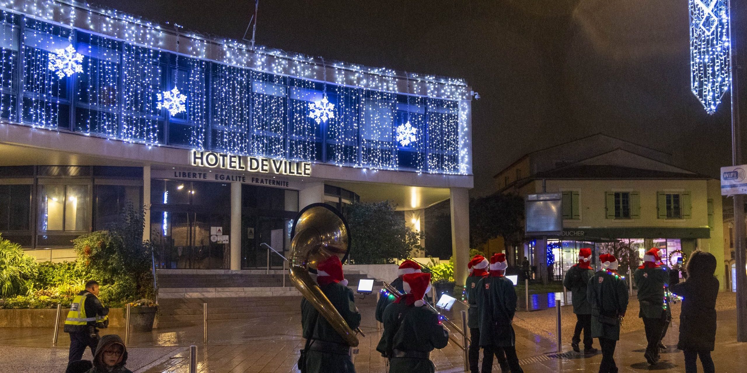 Lancement des illuminations de Noël à Castelnau-le-Lez