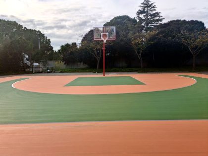 Inauguration du terrain de basket 3×3 des Costières