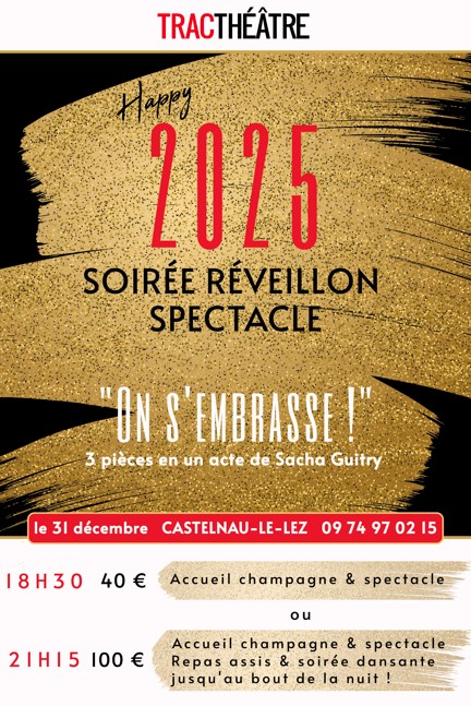 Soirée du nouvel an au Trac théâtre