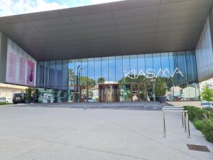 Arceaux vélos, au Kiasma