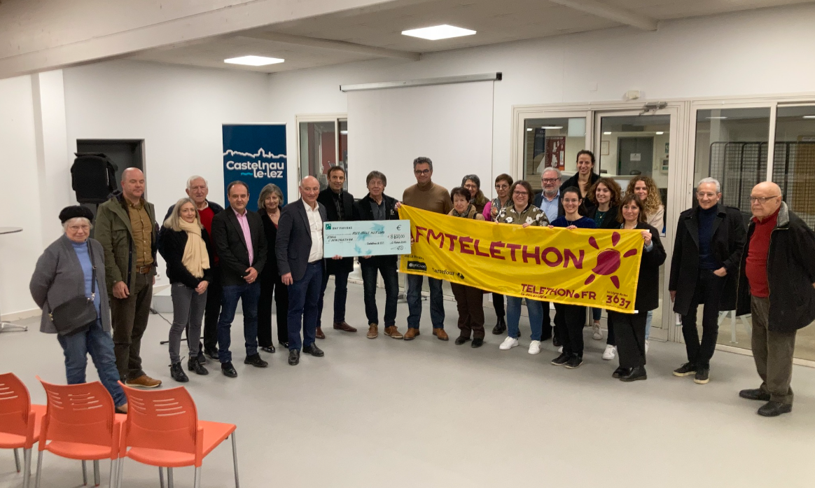 Téléthon 2023 : près de 9 000 € récoltés