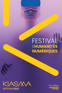 affiche festival humanités numériques