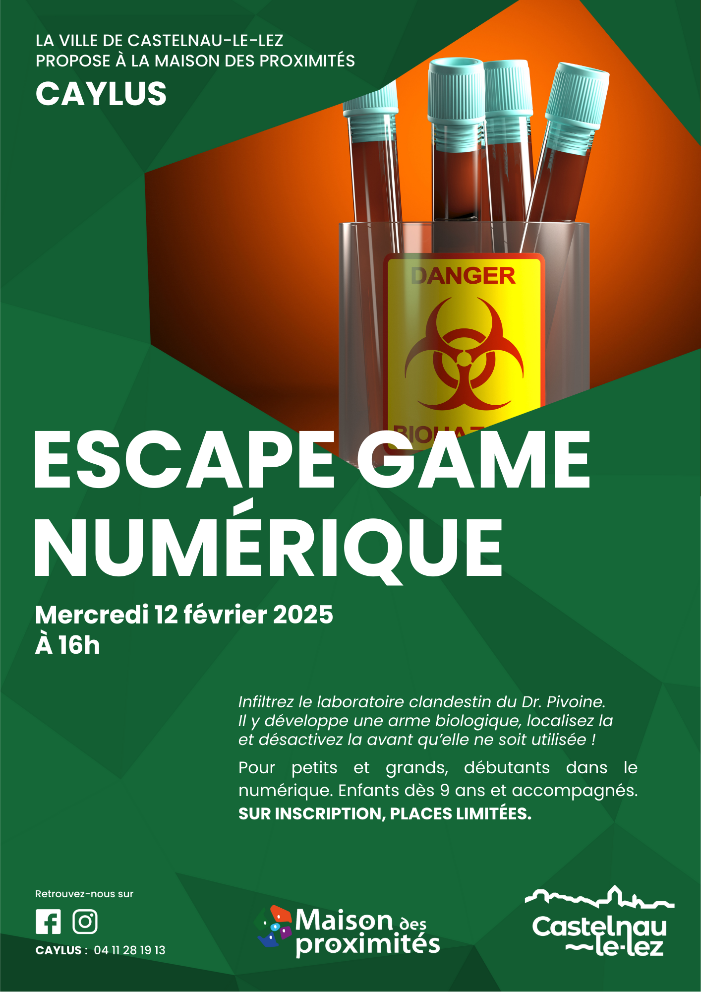 Escape game numérique à Caylus