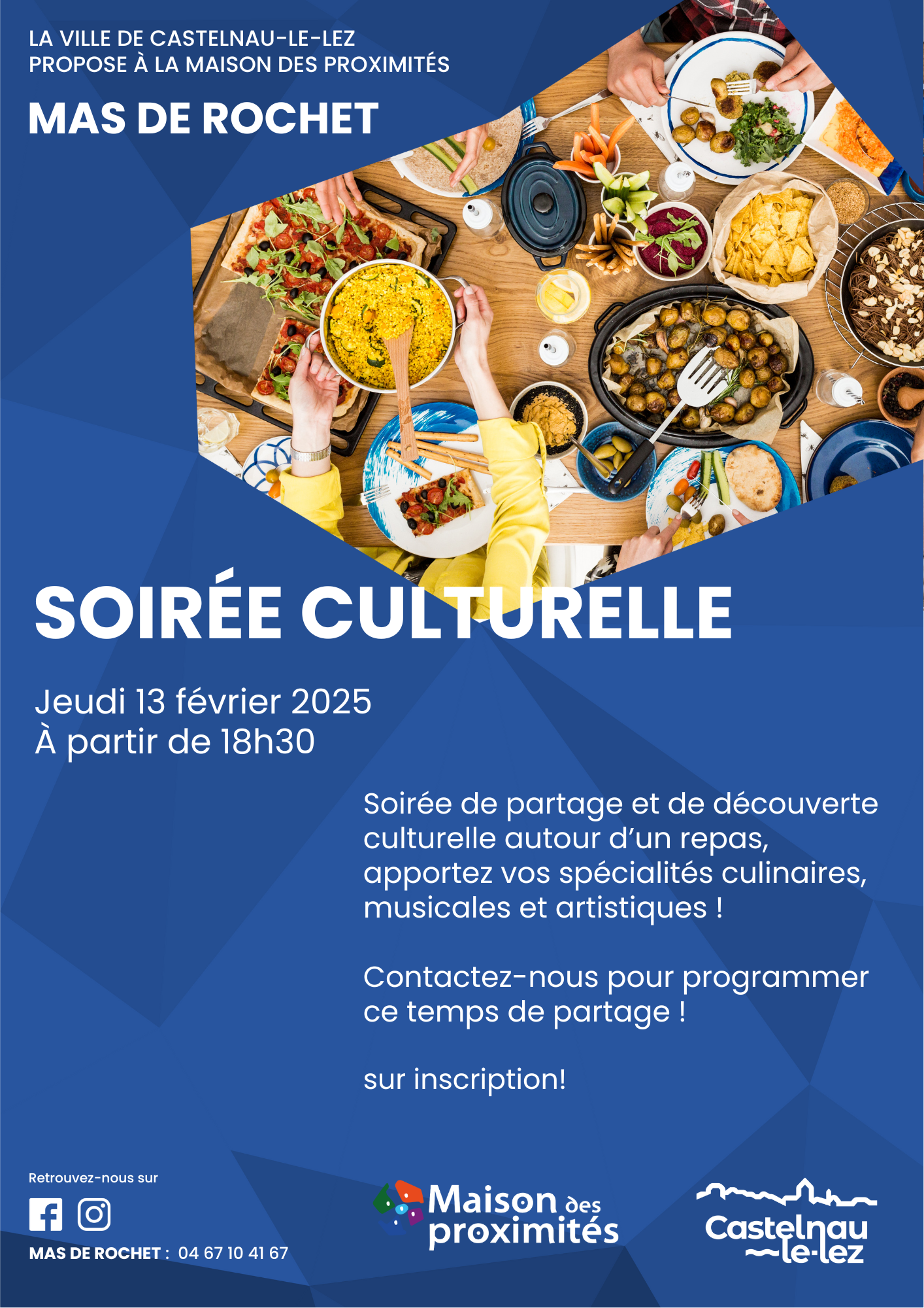 Soirée culturelle à Mas de Rochet