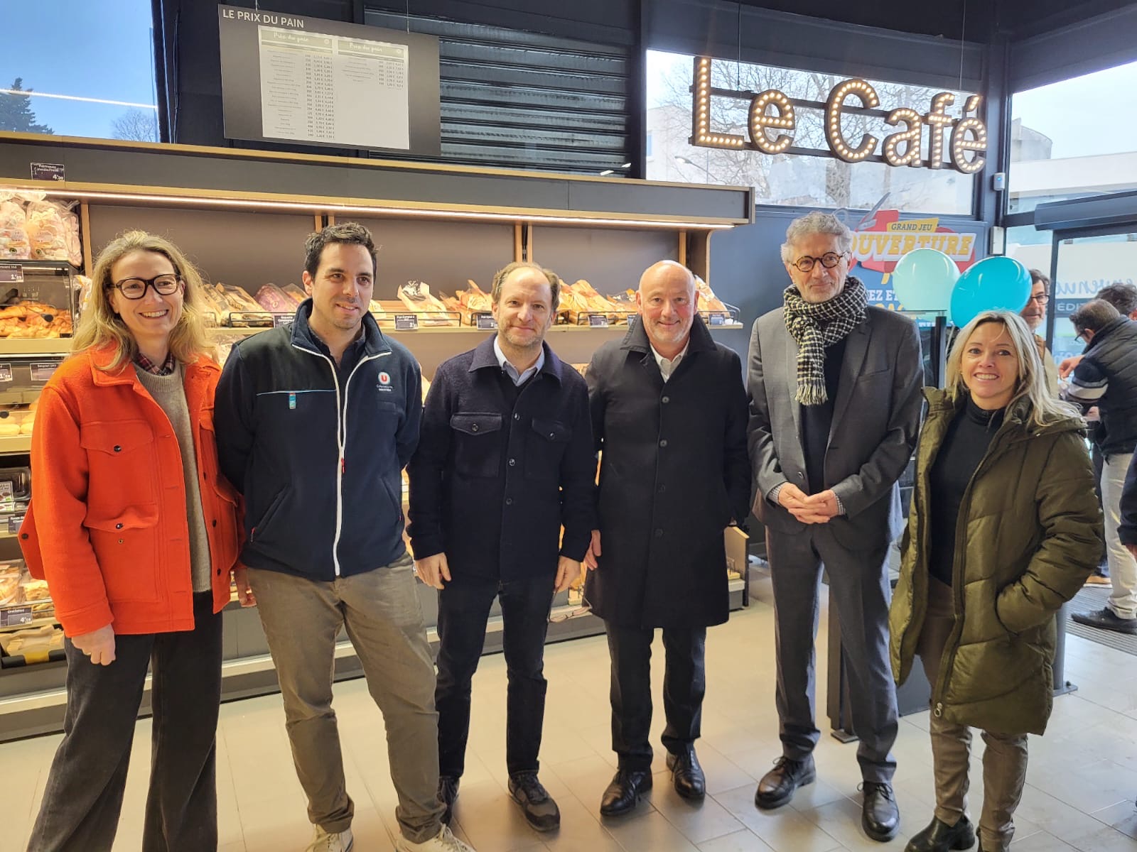 Engagement tenu de Frédéric LAFFORGUE : Ouverture de l’enseigne U Express dans le centre ancien de Castelnau-le-Lez